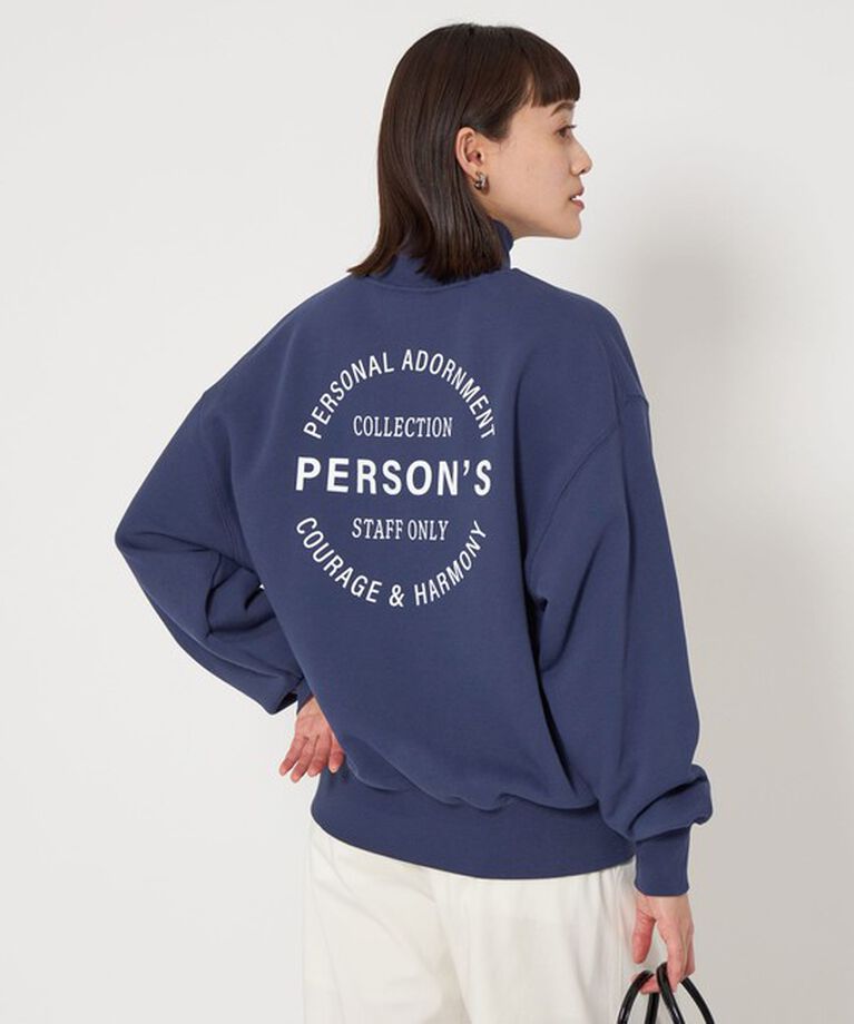 UNITED ARROWS green label relaxing「＜PERSON'S × green label relaxing＞ハーフジップ プルオーバー」|スウェット・ジャージ|