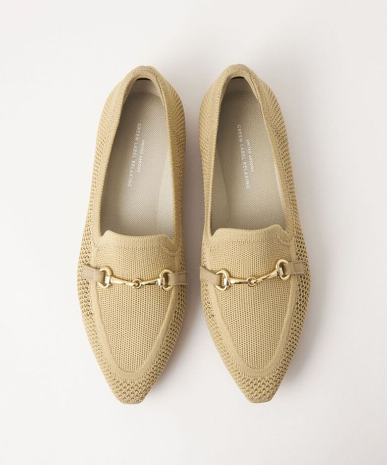 UNITED ARROWS green label relaxing「ウェルネス シアー ビットローファー / ニットシューズ」|ローファー|