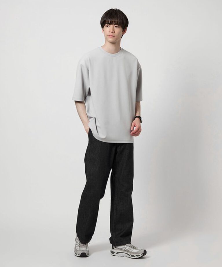 UNITED ARROWS green label relaxing「アムンゼン ツイル クルーネック Tシャツ」|Tシャツ・カットソー|