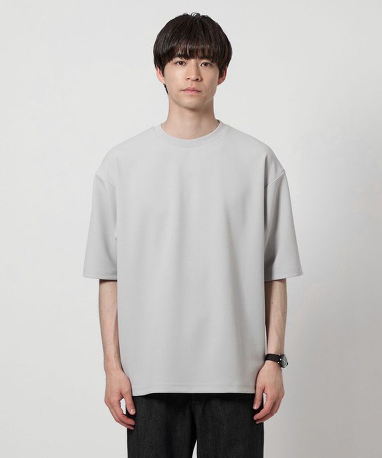 UNITED ARROWS green label relaxing「アムンゼン ツイル クルーネック Tシャツ」|Tシャツ・カットソー|