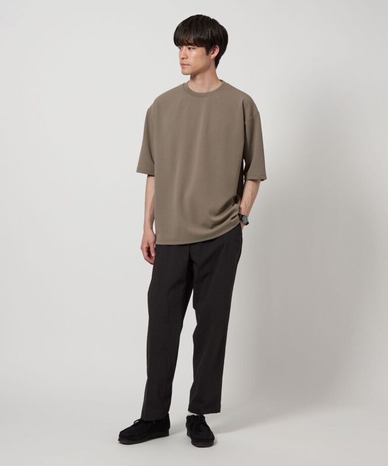 UNITED ARROWS green label relaxing「アムンゼン ツイル クルーネック Tシャツ」|Tシャツ・カットソー|