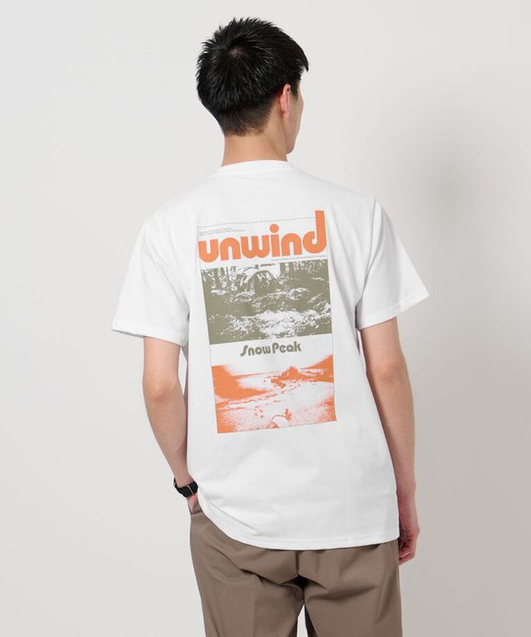 UNITED ARROWS green label relaxing「＜Snow Peak＞Unwind Tシャツ」|Tシャツ・カットソー|OFF WHITE
