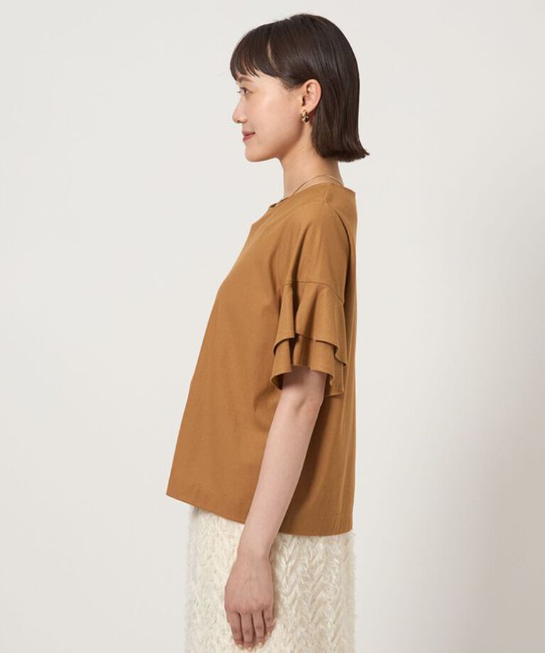 UNITED ARROWS green label relaxing「シルトリ ダブルフレアスリーブ プルオーバー カットソー」|Tシャツ・カットソー|