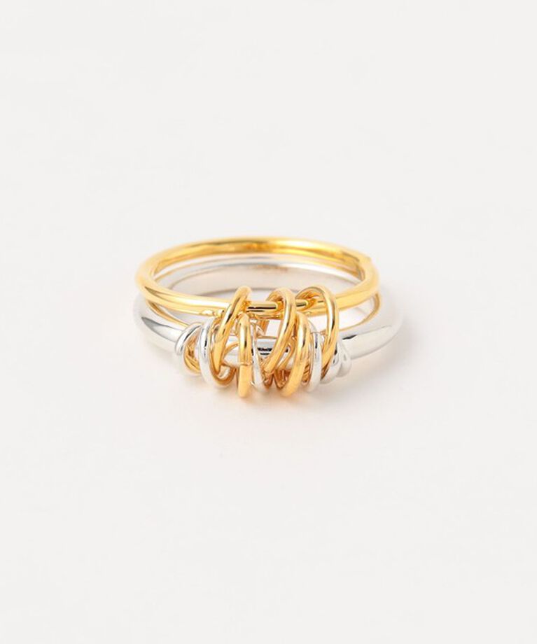 BEAUTY&YOUTH UNITED ARROWS「＜LAPUIS＞Coil ダブル リング」|リング|