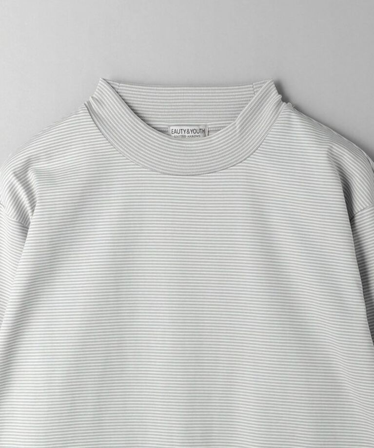 BEAUTY&YOUTH UNITED ARROWS「クリア ボーダー ジャケット Tシャツ ‐抗菌 防臭‐」|Tシャツ・カットソー|