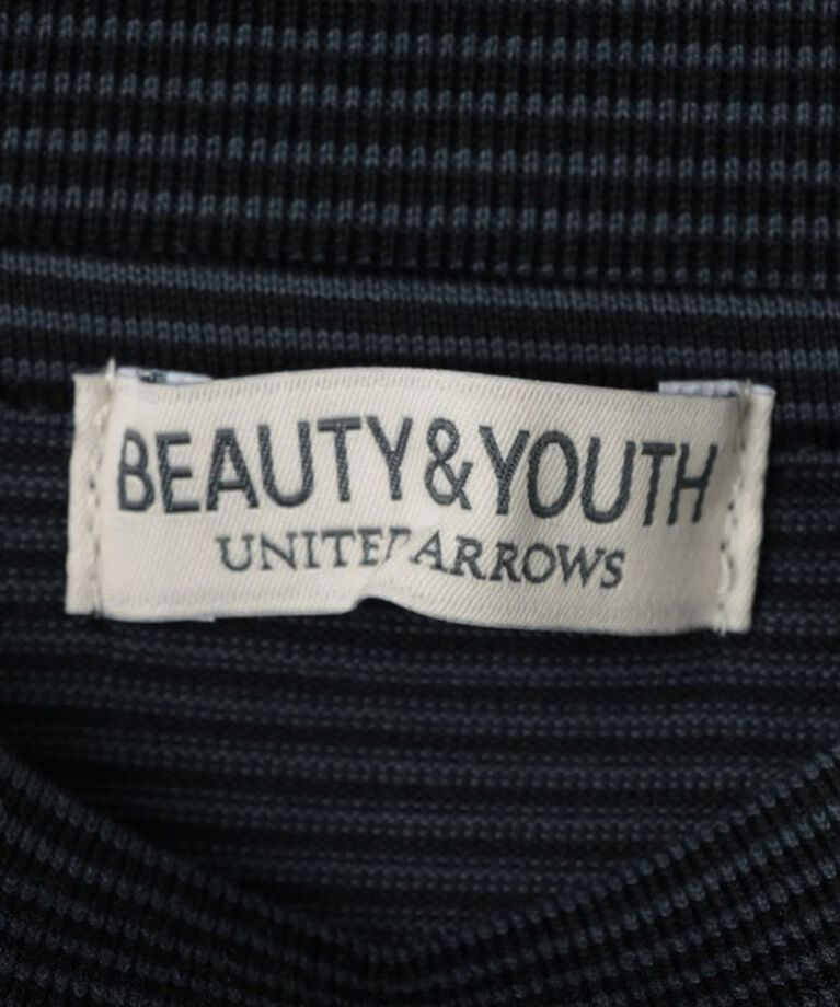 BEAUTY&YOUTH UNITED ARROWS「クリア ボーダー ジャケット Tシャツ ‐抗菌 防臭‐」|Tシャツ・カットソー|