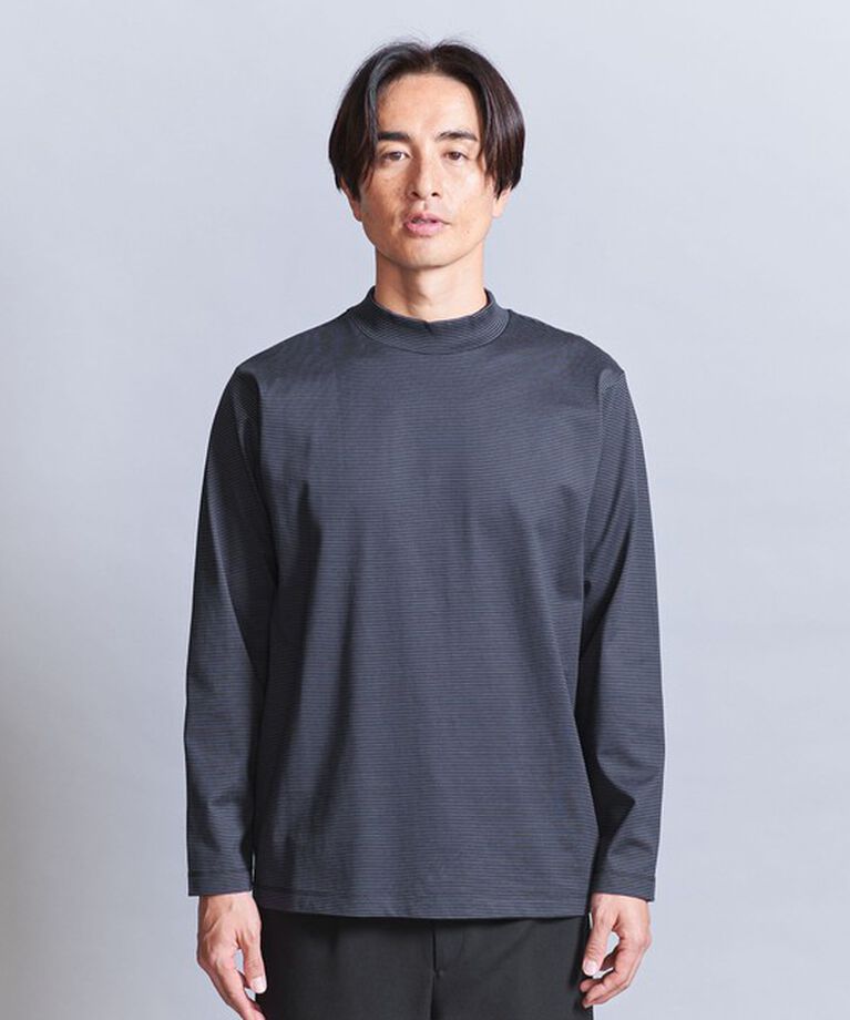 BEAUTY&YOUTH UNITED ARROWS「クリア ボーダー ジャケット Tシャツ ‐抗菌 防臭‐」|Tシャツ・カットソー|