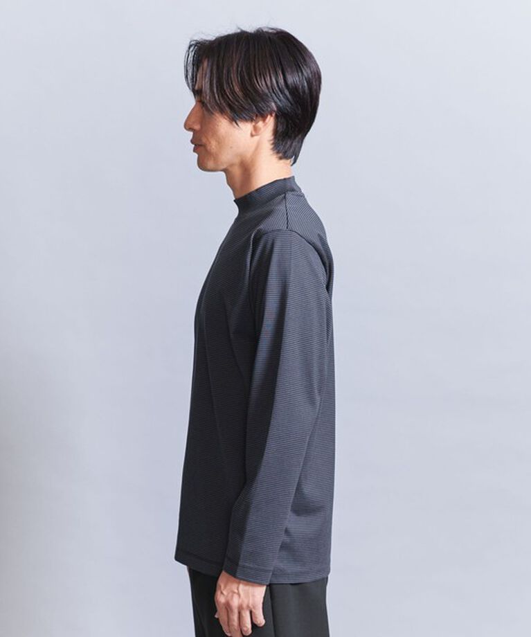 BEAUTY&YOUTH UNITED ARROWS「クリア ボーダー ジャケット Tシャツ ‐抗菌 防臭‐」|Tシャツ・カットソー|