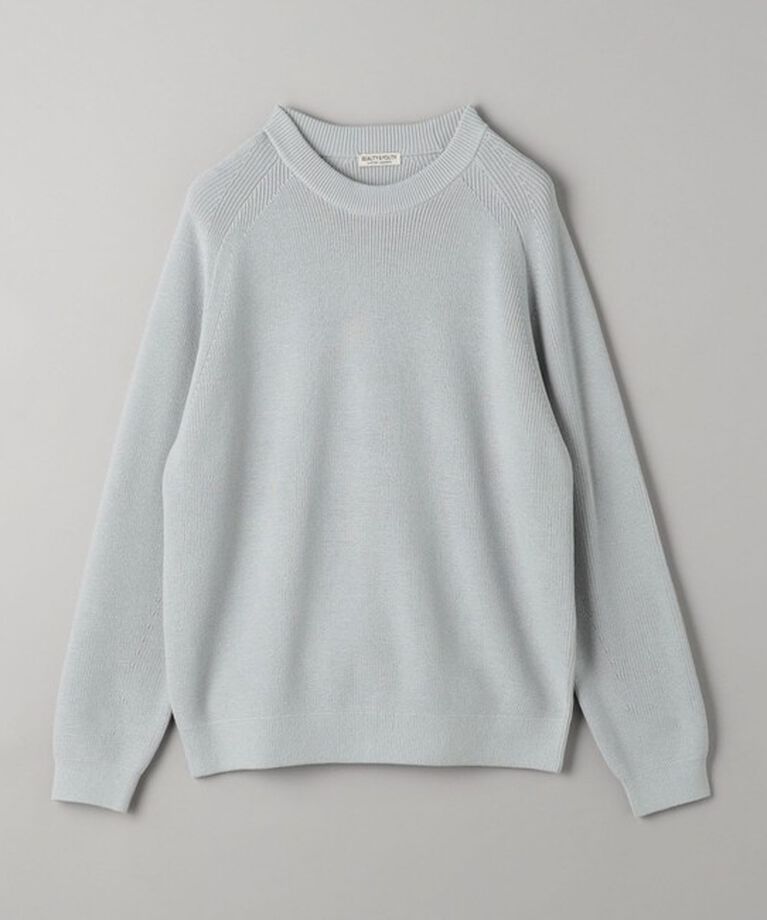 BEAUTY&YOUTH UNITED ARROWS「ライト クリスピー アゼ クルーネック ニット ‐ウォッシャブル‐」|ニット・セーター|