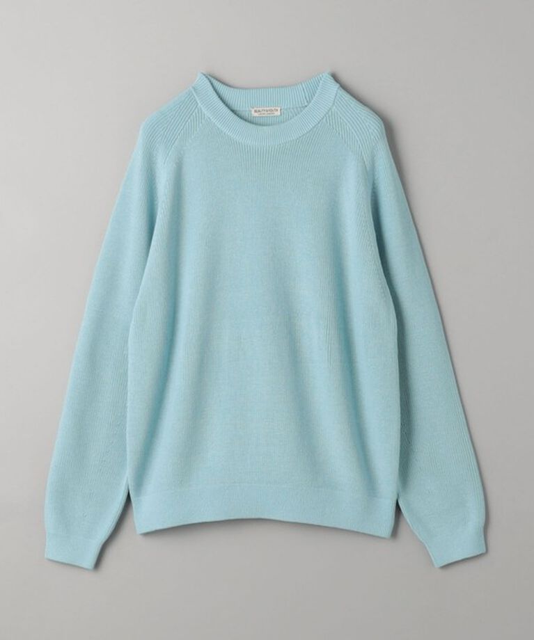 BEAUTY&YOUTH UNITED ARROWS「ライト クリスピー アゼ クルーネック ニット ‐ウォッシャブル‐」|ニット・セーター|