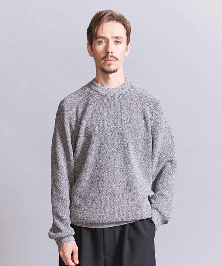 BEAUTY&YOUTH UNITED ARROWS「ライト クリスピー アゼ クルーネック ニット ‐ウォッシャブル‐」|ニット・セーター|その他1
