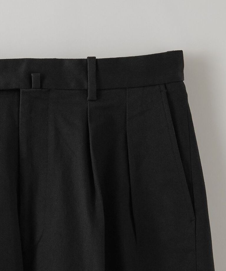 STEVEN ALAN「＜Steven Alan＞ ドリル インツープリーツ ドレス トラウザーズ」|チノ|