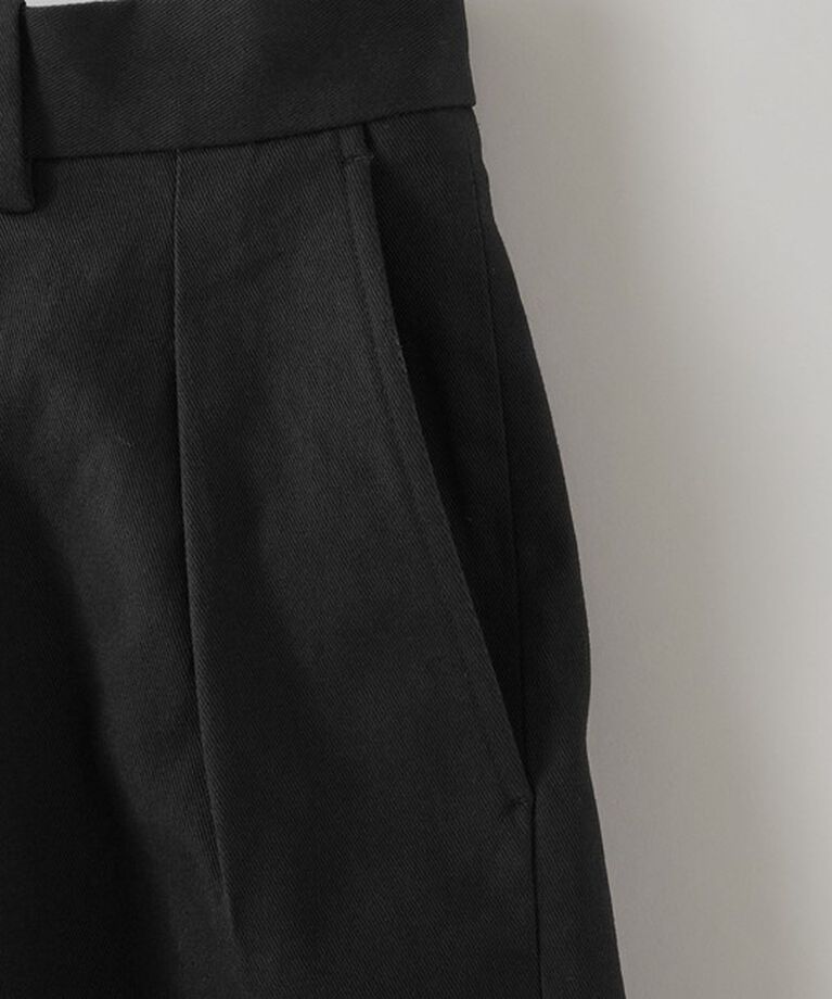 STEVEN ALAN「＜Steven Alan＞ ドリル インツープリーツ ドレス トラウザーズ」|チノ|