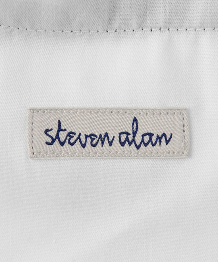 STEVEN ALAN「＜Steven Alan＞ ドリル インツープリーツ ドレス トラウザーズ」|チノ|