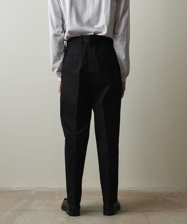 STEVEN ALAN「＜Steven Alan＞ ドリル インツープリーツ ドレス トラウザーズ」|チノ|