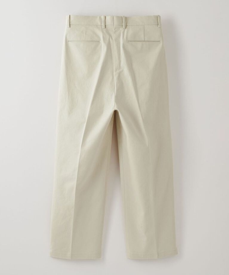 STEVEN ALAN「＜Steven Alan＞ ドリル インツープリーツ ドレス トラウザーズ」|チノ|