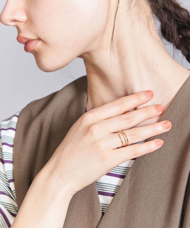 BEAUTY&YOUTH UNITED ARROWS「＜by Preek＞3セット ライン リング」|リング|