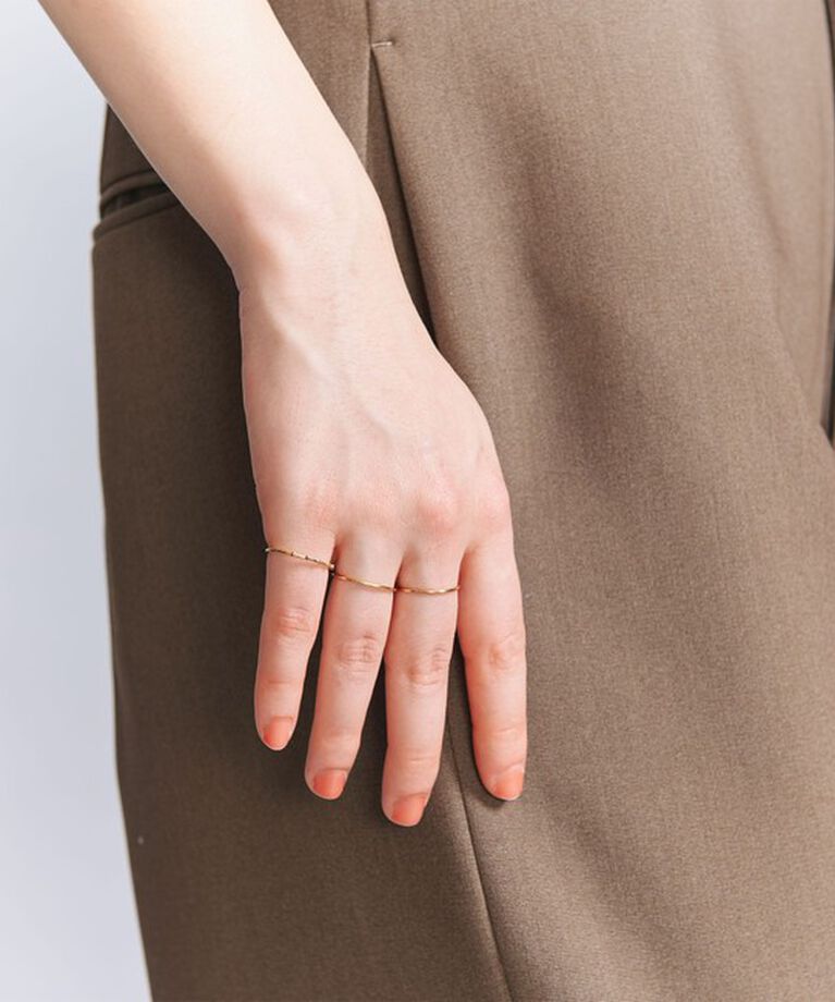 BEAUTY&YOUTH UNITED ARROWS「＜by Preek＞3セット ライン リング」|リング|