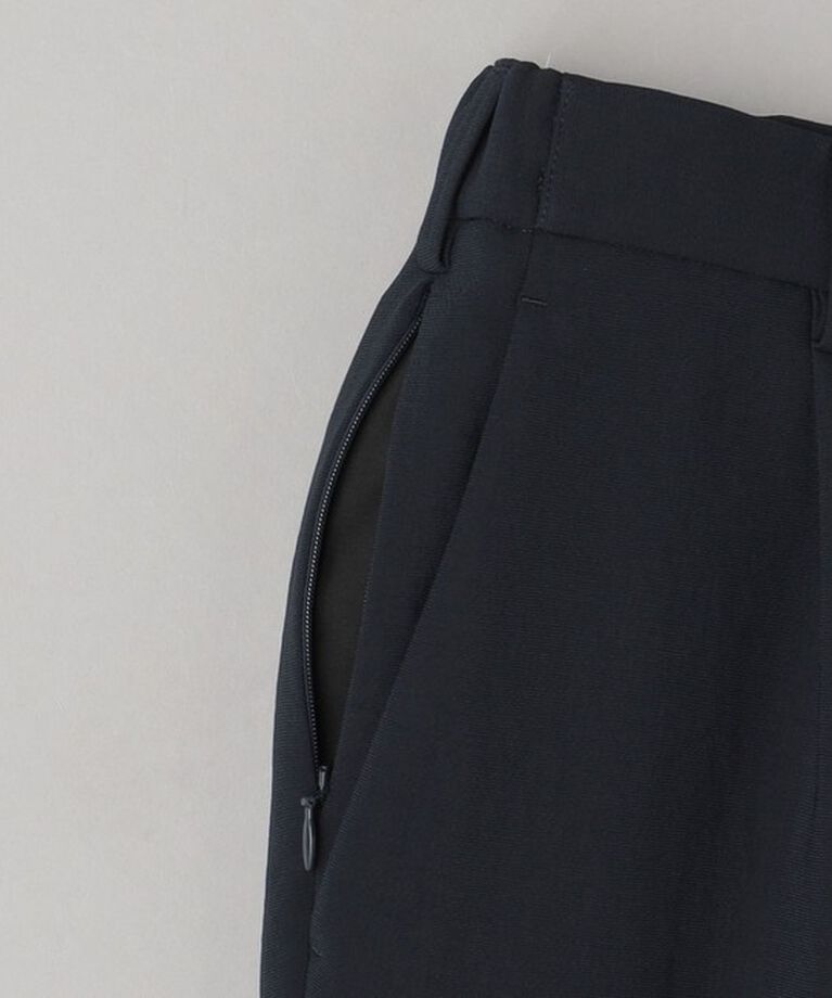 BEAUTY&YOUTH UNITED ARROWS「トリクシオン 1プリーツ テーパード パンツ -セットアップ対応 ストレッチ ウォッシャブル マルチ機能-」|チノ|