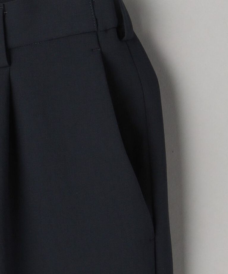 BEAUTY&YOUTH UNITED ARROWS「トリクシオン 1プリーツ テーパード パンツ -セットアップ対応 ストレッチ ウォッシャブル マルチ機能-」|チノ|
