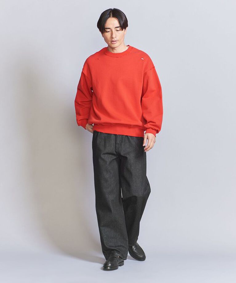 BEAUTY&YOUTH UNITED ARROWS「LIMP バギー デニムパンツ」|チノ|
