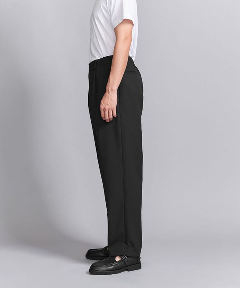 BEAUTY&YOUTH UNITED ARROWS「ツイル 1P イージー テーパード パンツ ‐ウォッシャブル‐」|チノ|