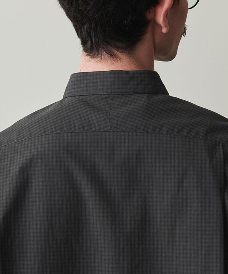 STEVEN ALAN「＜Steven Alan＞ 60 コンパクトヤーン チェック レギュラーカラー シャツ ALINE LOOSE」|シャツ・ブラウス|