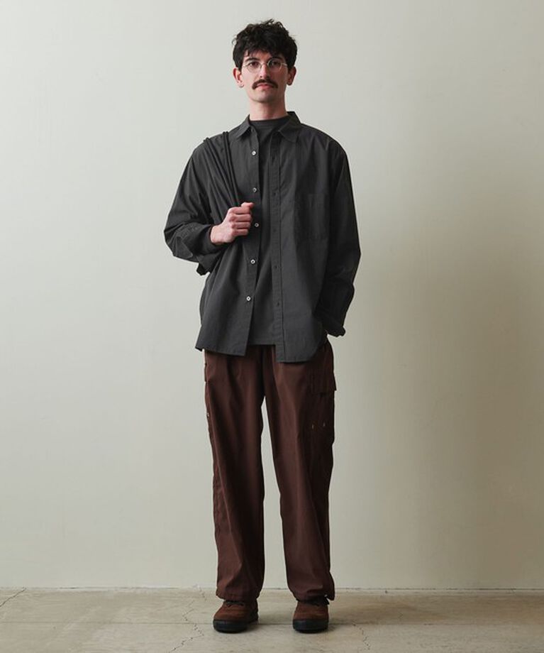 STEVEN ALAN「＜Steven Alan＞ 60 コンパクトヤーン チェック レギュラーカラー シャツ ALINE LOOSE」|シャツ・ブラウス|