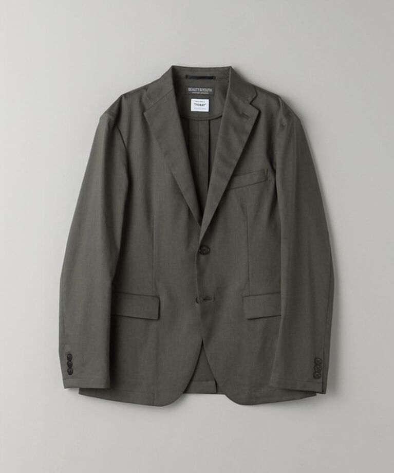 BEAUTY&YOUTH UNITED ARROWS「東レ/TORAY ドライ ポリエステル 2ボタン ジャケット - セットアップ対応 ヨコストレッチ ウォッシャブル -」|テーラードジャケット|