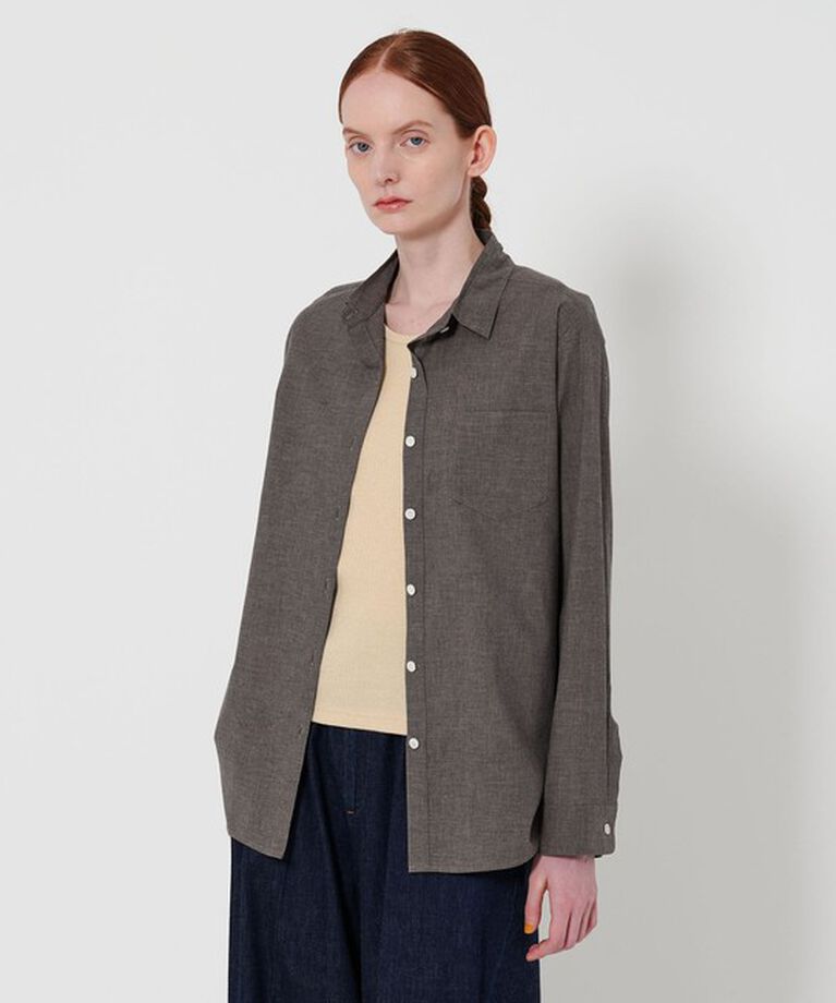 STEVEN ALAN「＜Steven Alan＞リバースシーム シャツ」|シャツ・ブラウス|