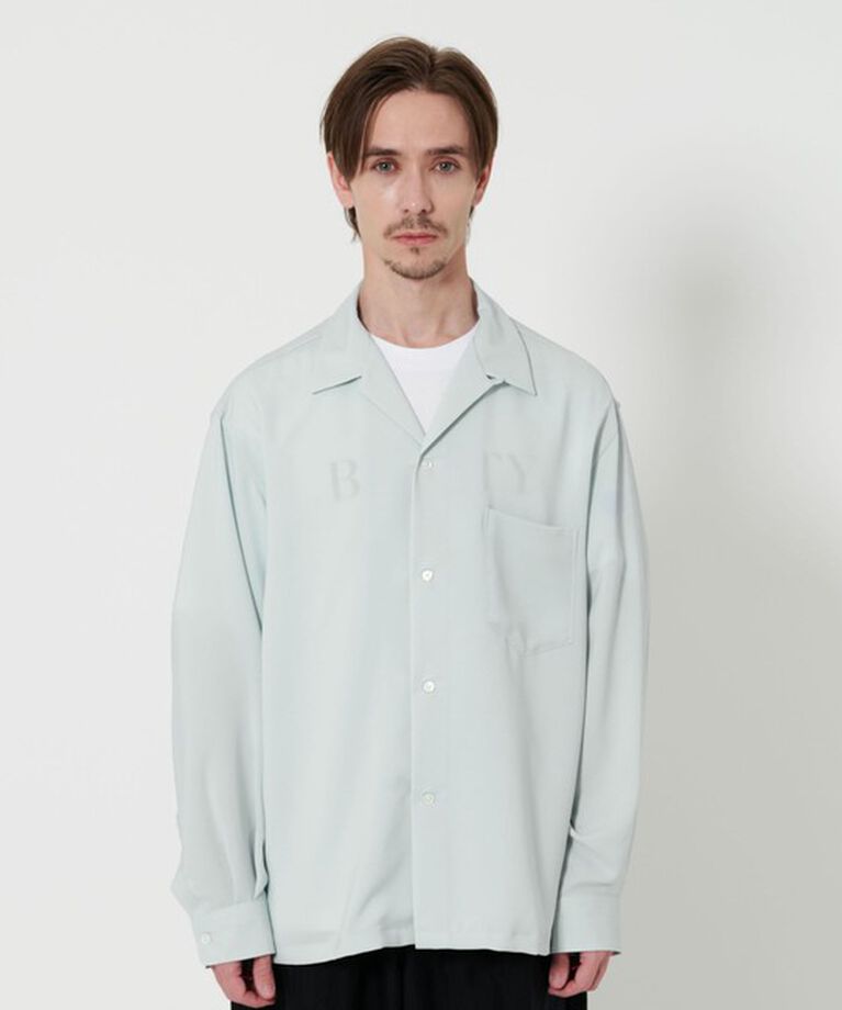 BEAUTY&YOUTH UNITED ARROWS「ドレープ ツイル オープンカラー シャツ」|シャツ・ブラウス|