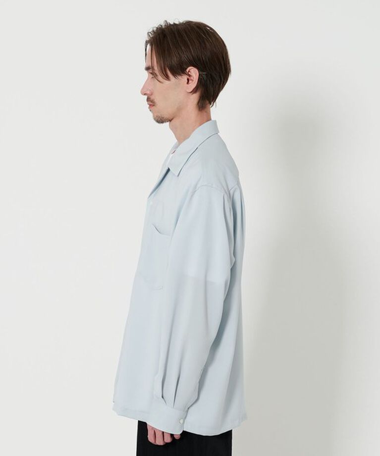 BEAUTY&YOUTH UNITED ARROWS「ドレープ ツイル オープンカラー シャツ」|シャツ・ブラウス|