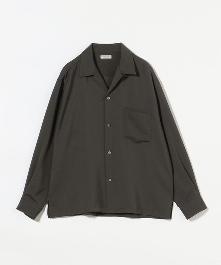 BEAUTY&YOUTH UNITED ARROWS「ドレープ ツイル オープンカラー シャツ」|シャツ・ブラウス|