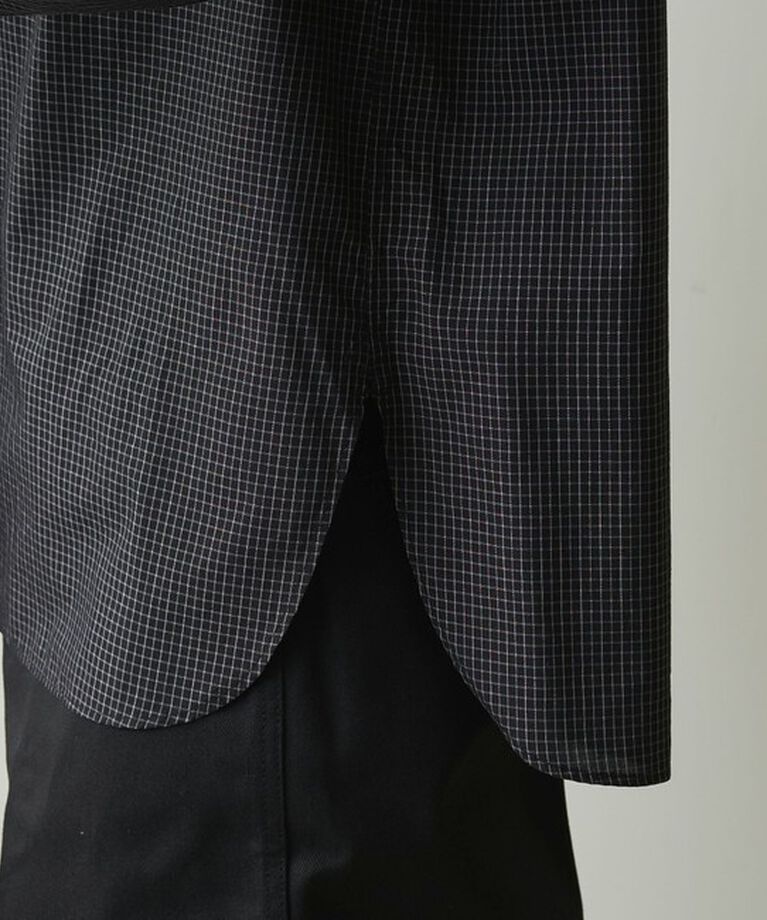 STEVEN ALAN「＜Steven Alan＞ C/L/S チェック レギュラーカラー シャツ ALINE LOOSE」|シャツ・ブラウス|