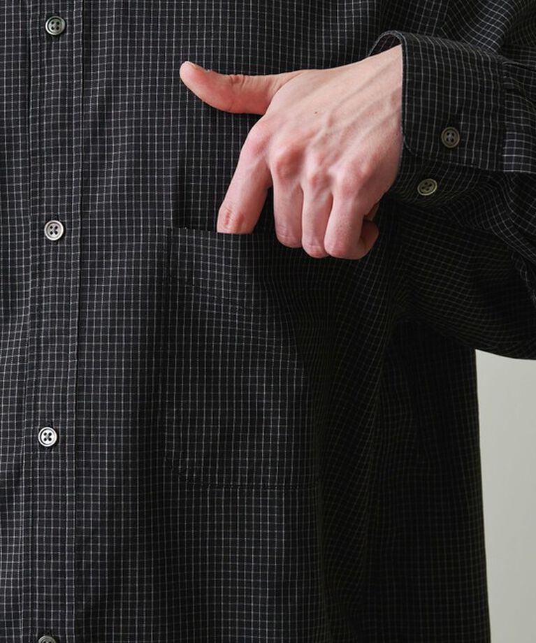 STEVEN ALAN「＜Steven Alan＞ C/L/S チェック レギュラーカラー シャツ ALINE LOOSE」|シャツ・ブラウス|