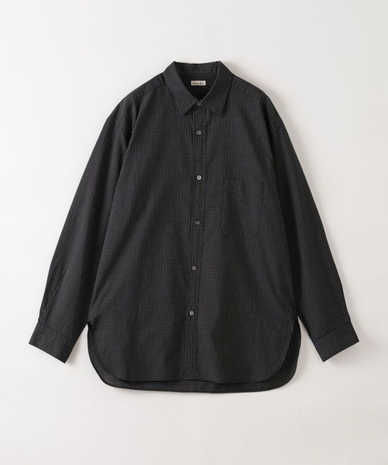 STEVEN ALAN「＜Steven Alan＞ C/L/S チェック レギュラーカラー シャツ ALINE LOOSE」|シャツ・ブラウス|