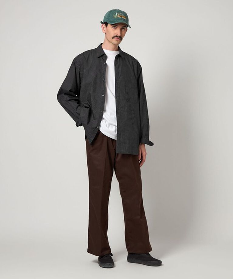 STEVEN ALAN「＜Steven Alan＞ C/L/S チェック レギュラーカラー シャツ ALINE LOOSE」|シャツ・ブラウス|