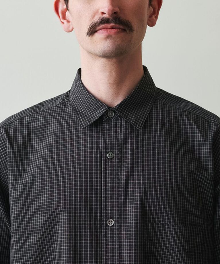 STEVEN ALAN「＜Steven Alan＞ C/L/S チェック レギュラーカラー シャツ ALINE LOOSE」|シャツ・ブラウス|