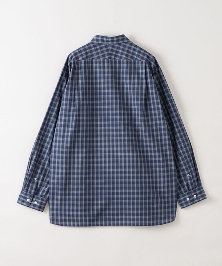 STEVEN ALAN「＜Steven Alan＞ C/L/S チェック レギュラーカラー シャツ ALINE LOOSE」|シャツ・ブラウス|