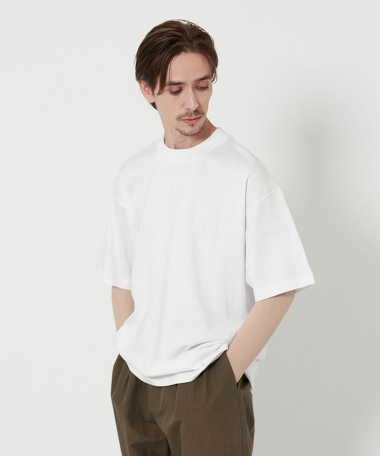 BEAUTY&YOUTH UNITED ARROWS「ギザコットン SUPERB クルーネック Tシャツ」|Tシャツ・カットソー|WHITE