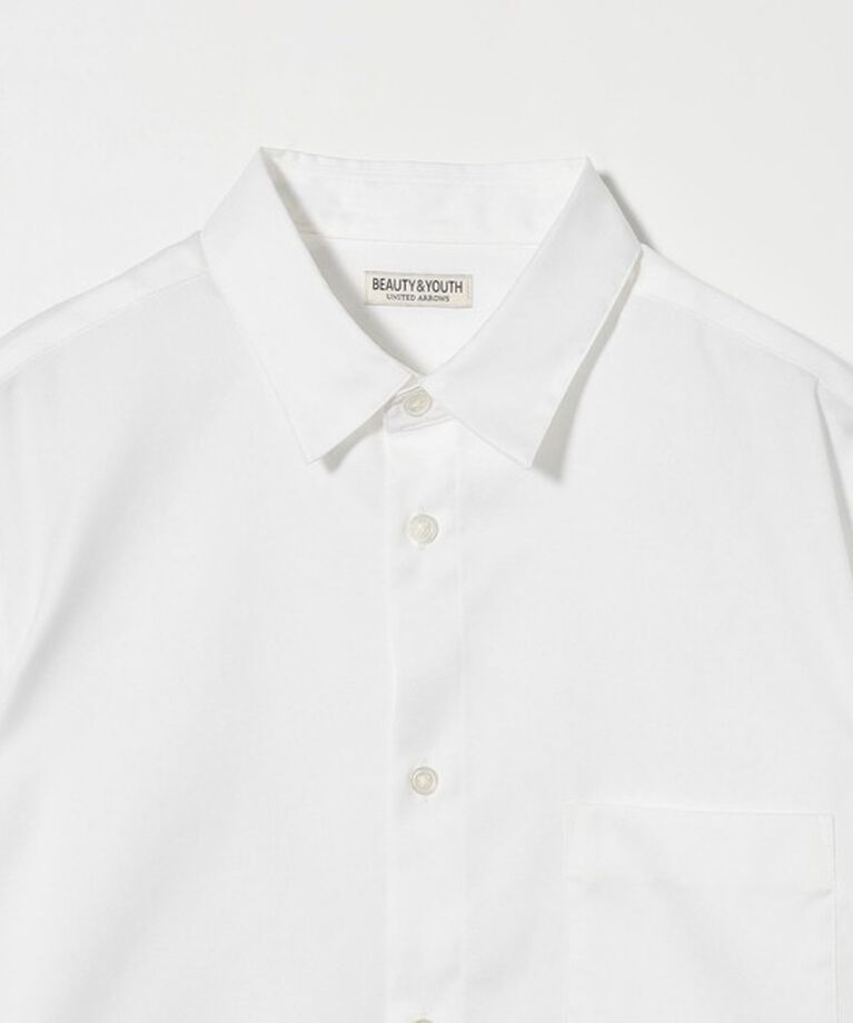 BEAUTY&YOUTH UNITED ARROWS「クリア オックスフォード リラックスレギュラー 半袖シャツ」|シャツ・ブラウス|