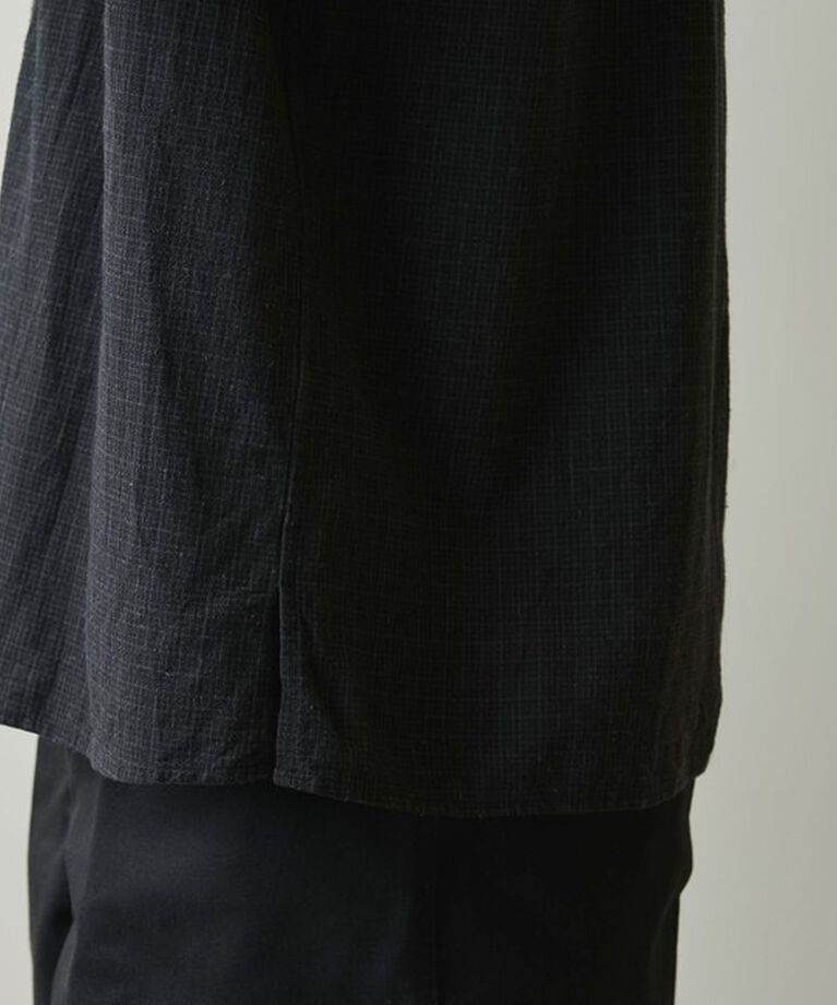 STEVEN ALAN「 ＜Steven Alan＞ C/L ブレンド チェック ALINE LOOSE CASUAL BOX」|シャツ・ブラウス|