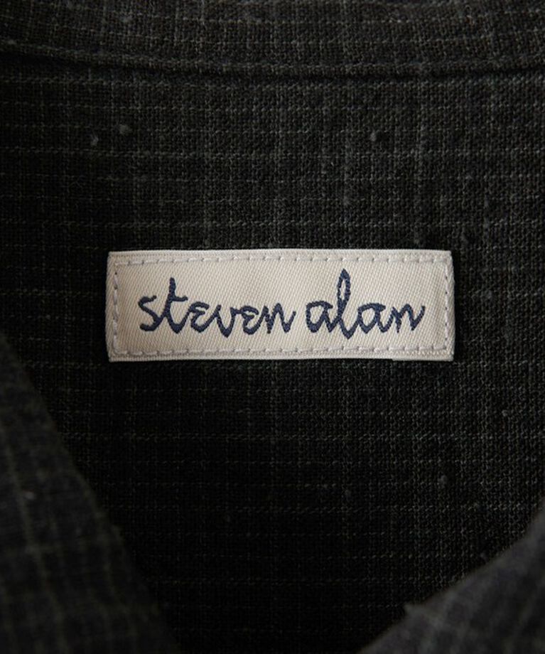 STEVEN ALAN「 ＜Steven Alan＞ C/L ブレンド チェック ALINE LOOSE CASUAL BOX」|シャツ・ブラウス|