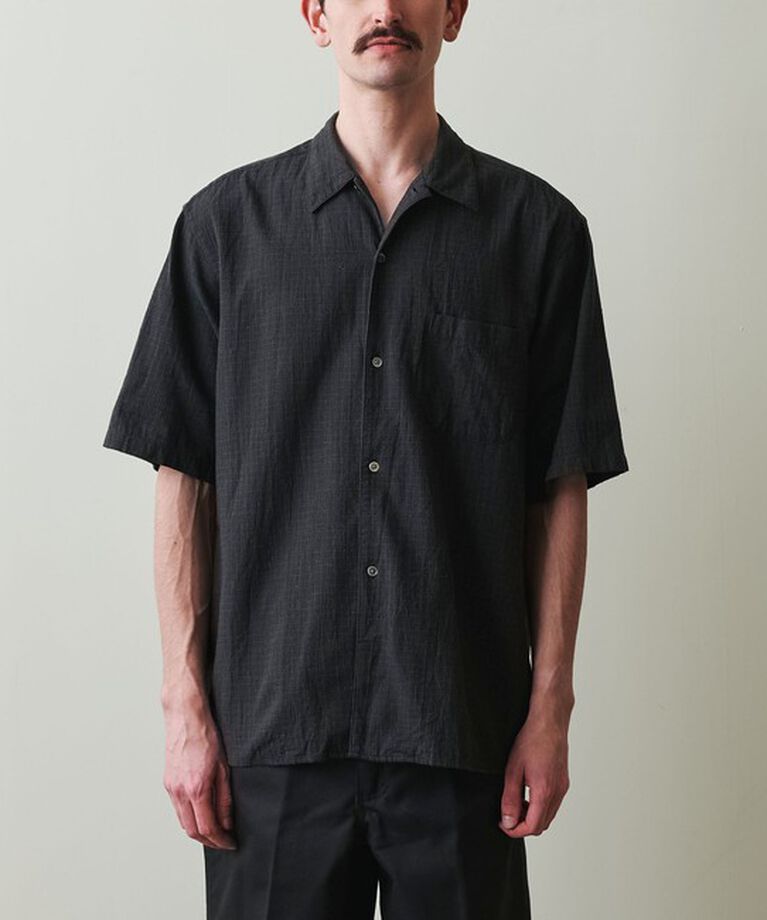 STEVEN ALAN「 ＜Steven Alan＞ C/L ブレンド チェック ALINE LOOSE CASUAL BOX」|シャツ・ブラウス|