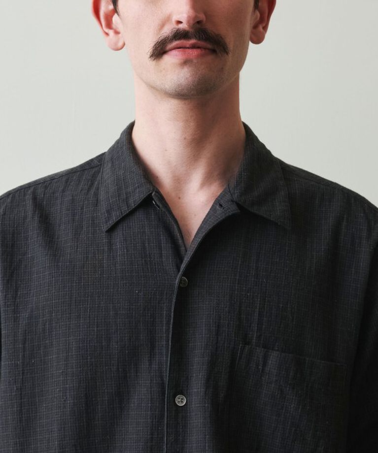 STEVEN ALAN「 ＜Steven Alan＞ C/L ブレンド チェック ALINE LOOSE CASUAL BOX」|シャツ・ブラウス|