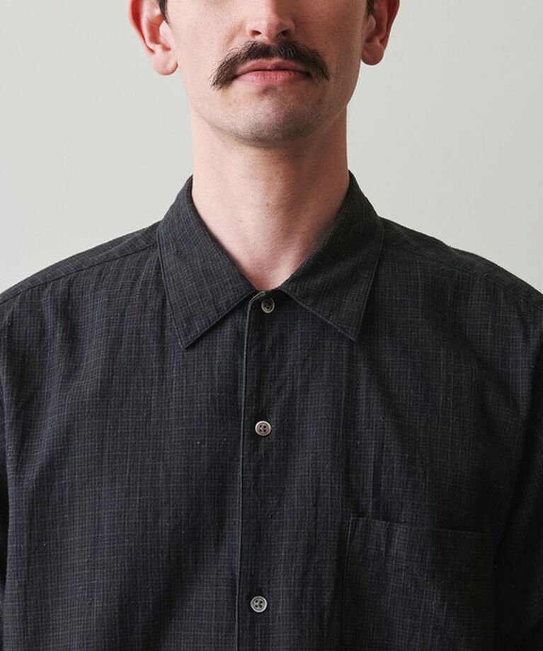 STEVEN ALAN「 ＜Steven Alan＞ C/L ブレンド チェック ALINE LOOSE CASUAL BOX」|シャツ・ブラウス|