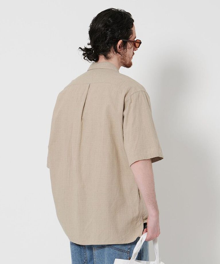 STEVEN ALAN「 ＜Steven Alan＞ C/L ブレンド チェック ALINE LOOSE CASUAL BOX」|シャツ・ブラウス|
