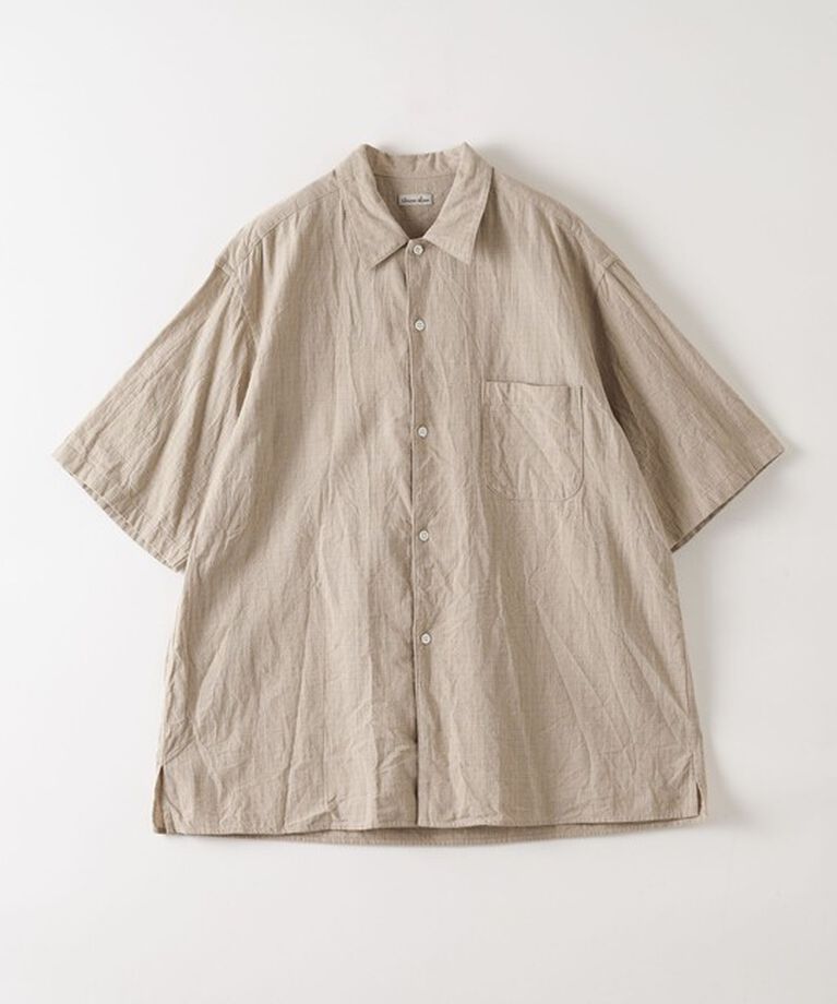 STEVEN ALAN「 ＜Steven Alan＞ C/L ブレンド チェック ALINE LOOSE CASUAL BOX」|シャツ・ブラウス|