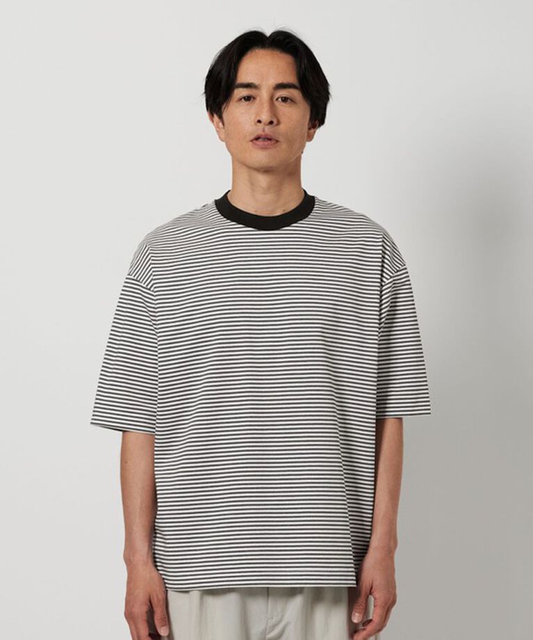 BEAUTY&YOUTH UNITED ARROWS「サンドウィッチ ボーダー クルーネック Tシャツ」|Tシャツ・カットソー|