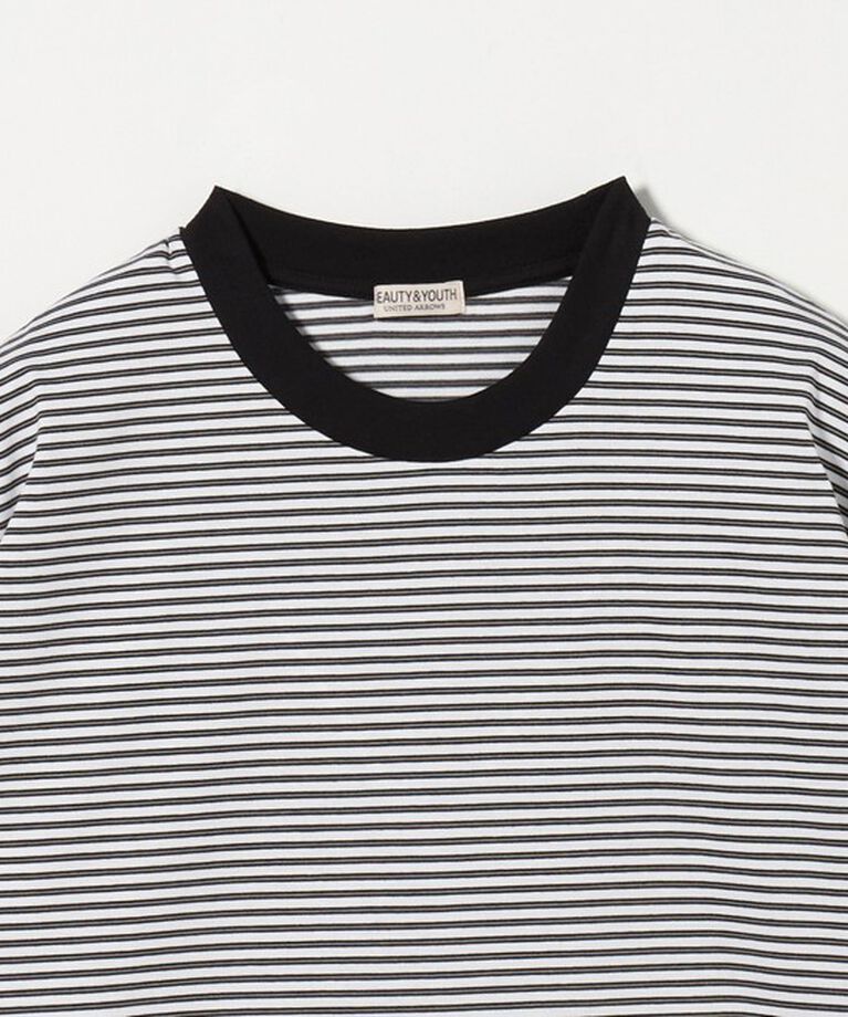 BEAUTY&YOUTH UNITED ARROWS「サンドウィッチ ボーダー クルーネック Tシャツ」|Tシャツ・カットソー|